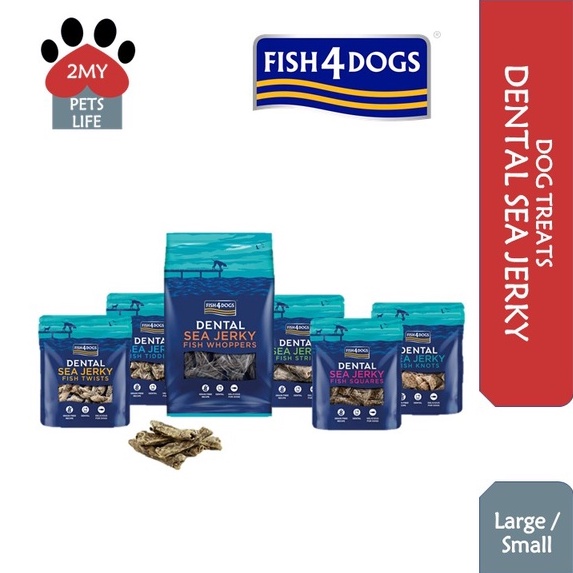 Fish4Dogs Sea Jerky Fish Skin Dog Treats