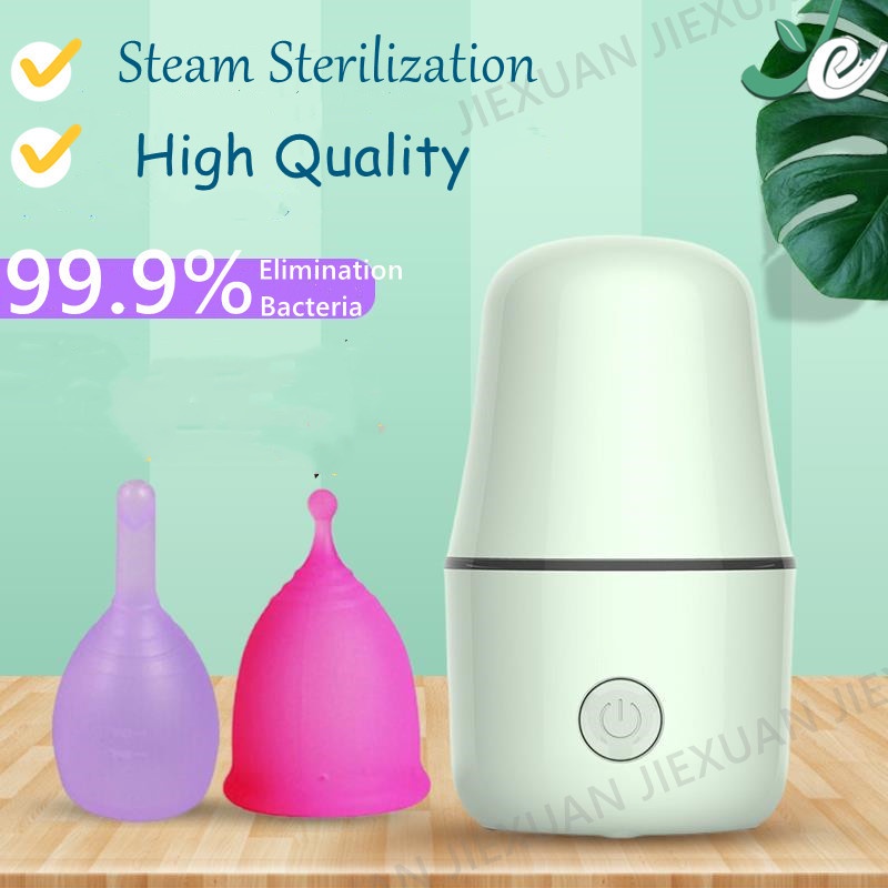 Menstrual Cup Steamer Sterilizer Cleaner Cleans Your Period Cup Menstrual Pad Kills 99.9% of Germs Heath Care Product