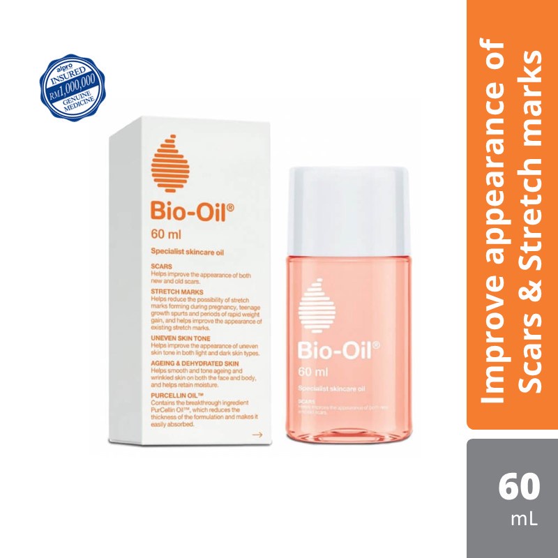 Bio-Oil Skincare Oil 60ml (Rawatan Parut & Stretch Marks)
