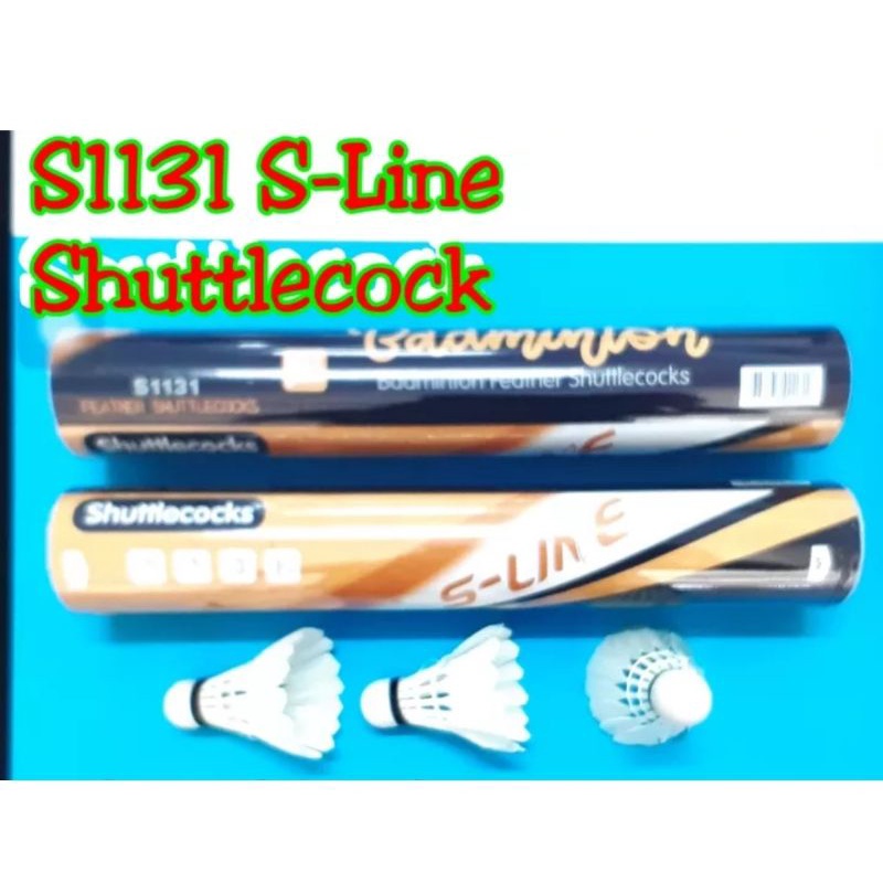 (12s) S1131 SLine Badminton Shuttlecock (AFB) Shopee Malaysia