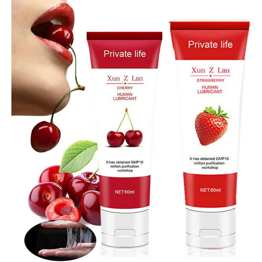 Fruits Flavor Lube Personal Lubricants Water Based Long Lasting Sex