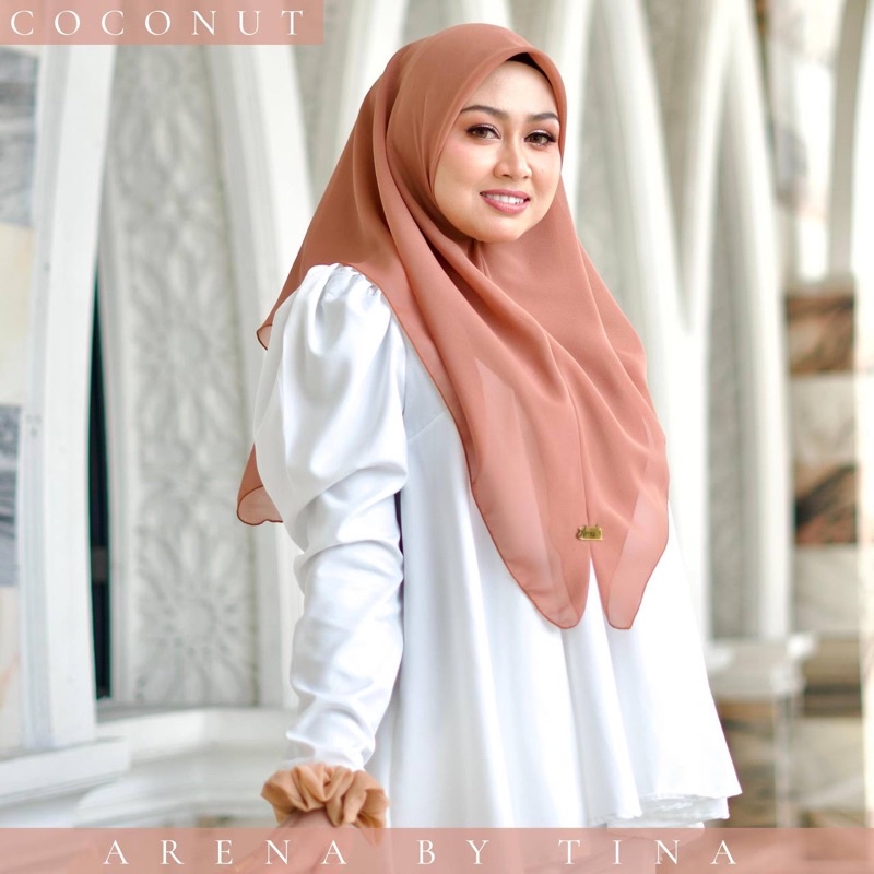 TUDUNG ARENA BY TINA COCONUT EDITION M | Shopee Malaysia