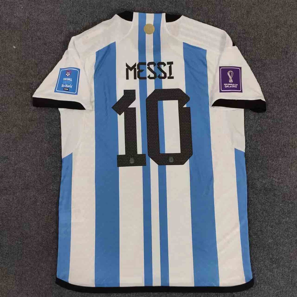 Ready Stock 22/23 Argentina Home Player Issue Jersey the world cup