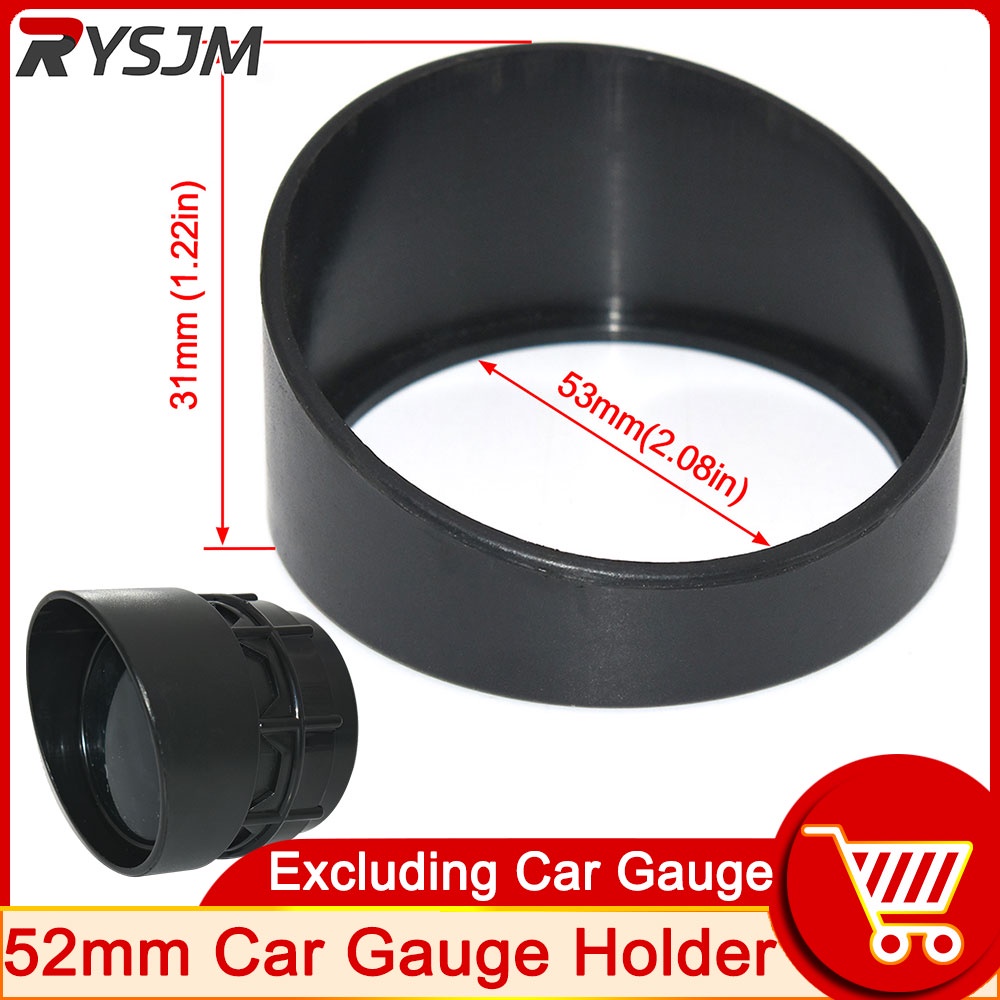 Car Products 52mm Gauge Visor Cover Surround Protector Sun Light Shield