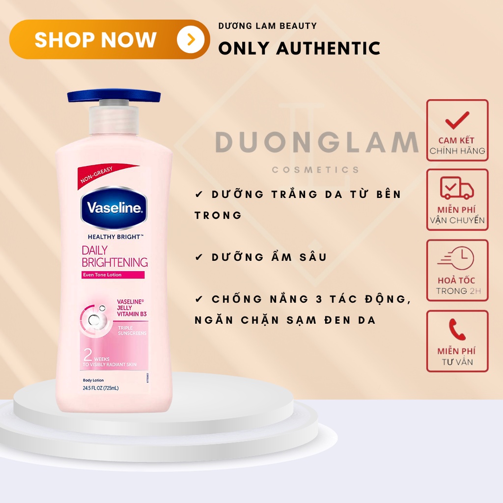 Vaseline Whitening Body Lotion 725ml | Shopee Malaysia