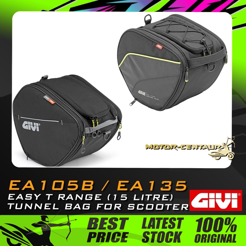 Beg Skuter Givi Scooter Tunnel Bag Ea Ea B Ea Litre For