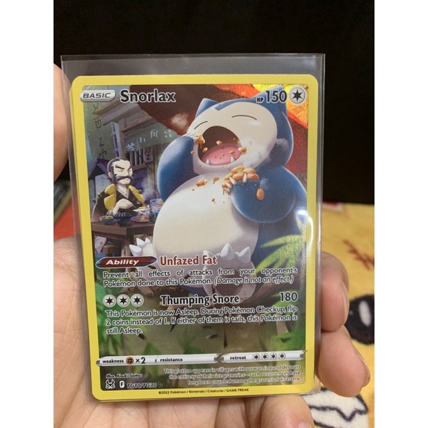 Pokemon Tcg - Snorlax Tg10