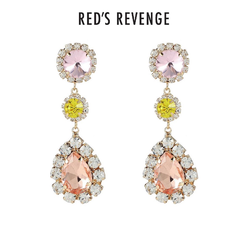 Red's Revenge All That Glitters Statement Earrings