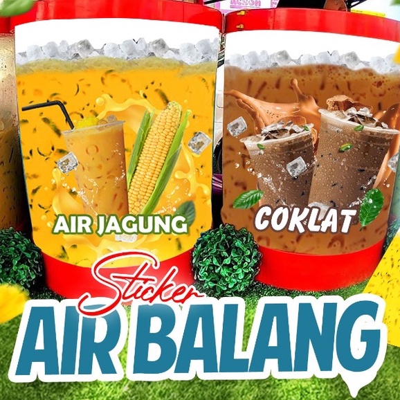 STIKER AIR BALANG / STICKER AIR BALANG VIRAL & MELETOP Shopee Malaysia