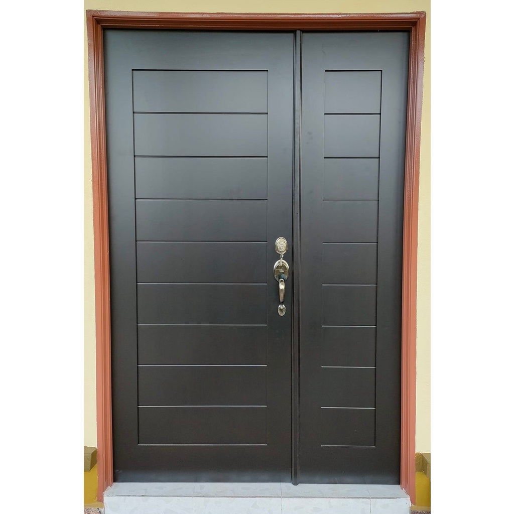 Pintu Kayu Keras Padu FULL SOLID Meranti 100% Original Wooden Solid