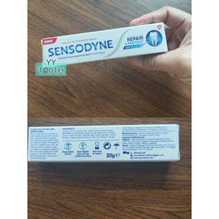 small toothpaste sensodyne repair protect toothpastes travel mini saiz ...