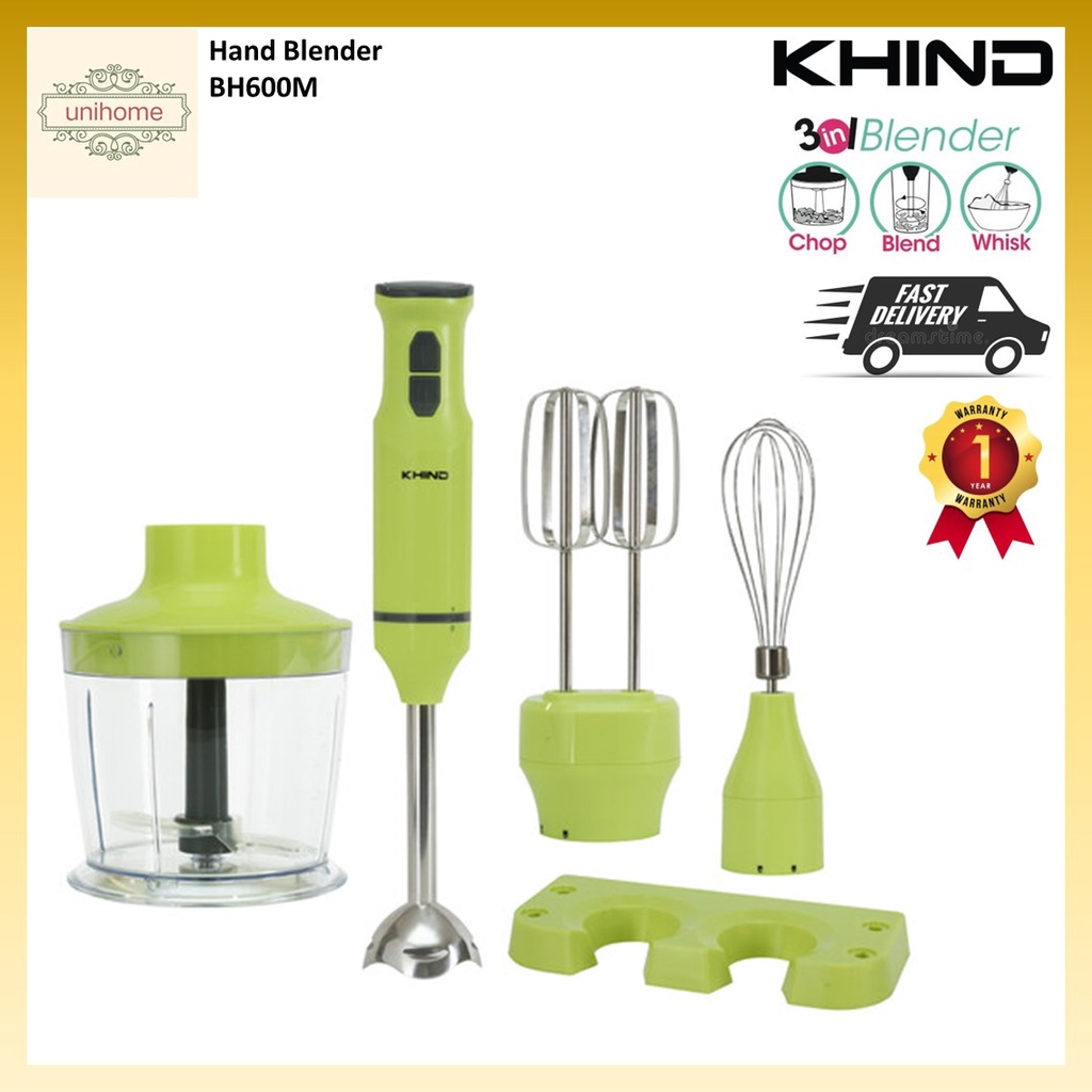 Khind Hand Blender BH600AS Shopee Malaysia