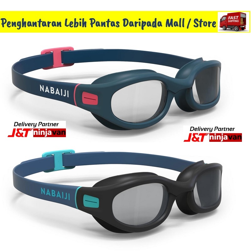 Decathlon Nabaiji Soft 100 Swimming Goggles Size L With AntiFog