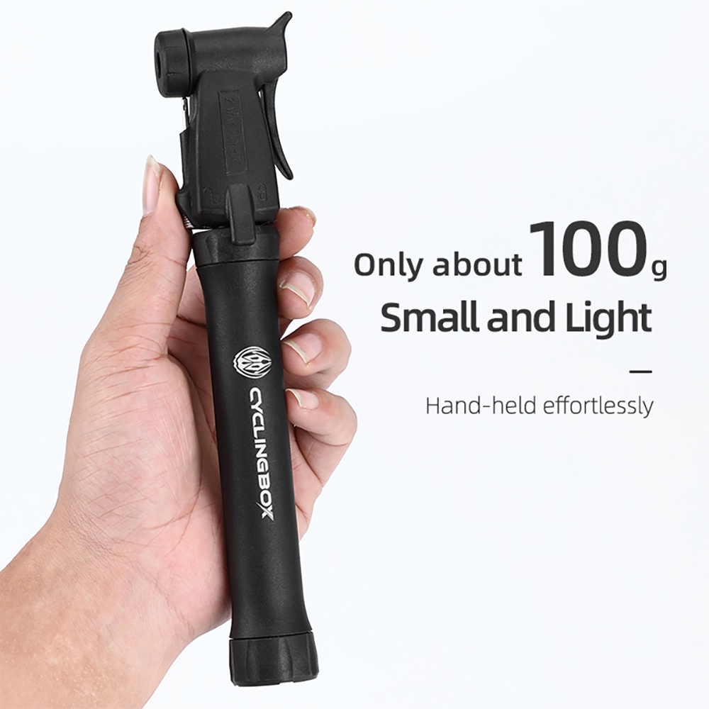 Durable Quality WEST BIKING Bicycle Pump Mini Portable Cycling Inflator Presta Schrader Valve Hose Pumps MTB Mountain... - Image 5