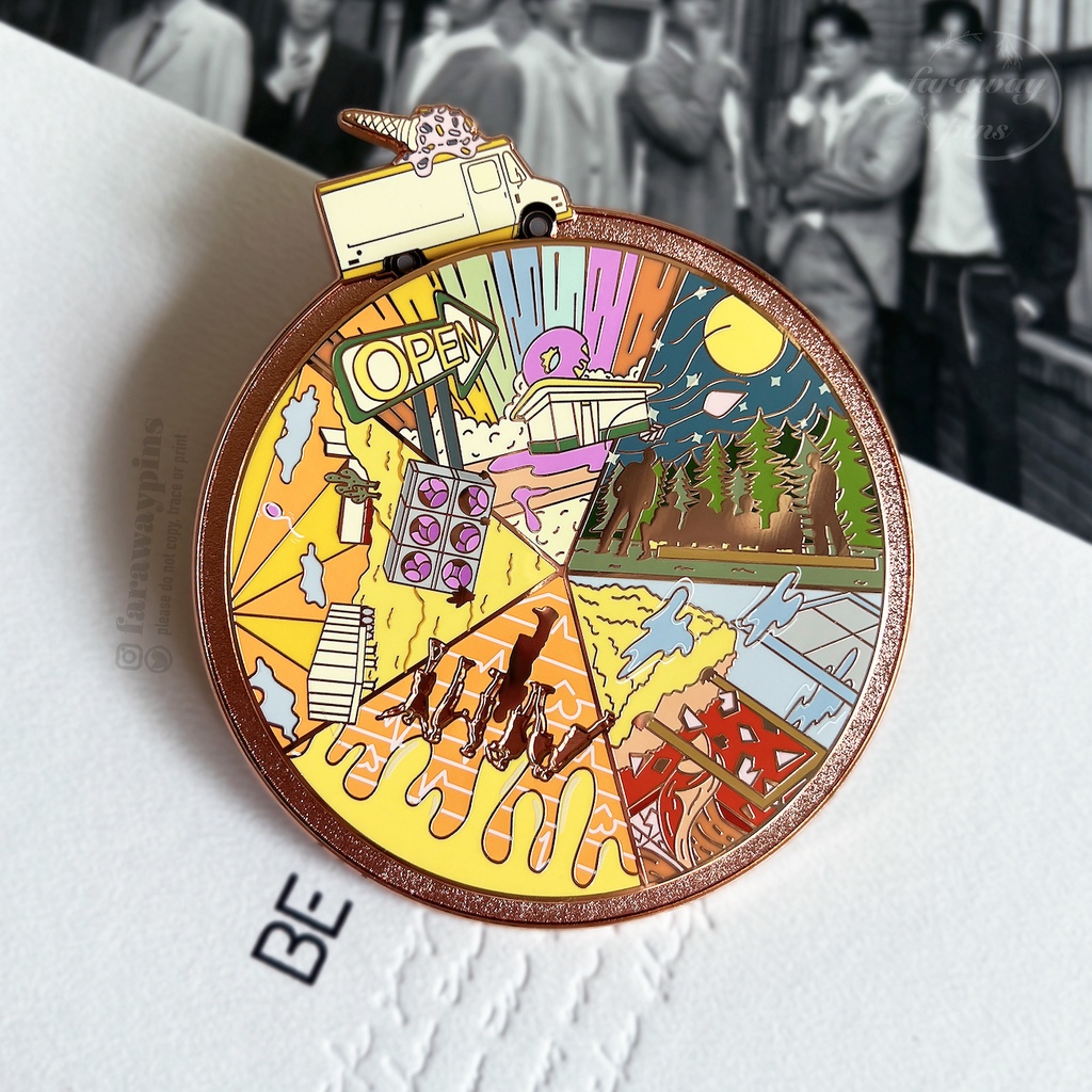 BE Era Sliding Enamel Pin BTS Enamel Pins Shopee Malaysia