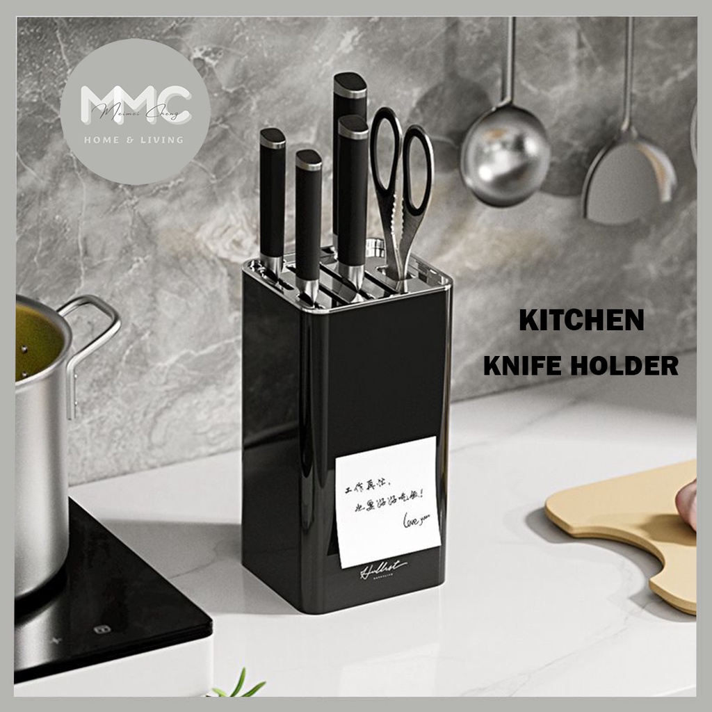 [MMC]Kitchen Knife Holder for Safe, Knife Storage Countertop Organizer ...