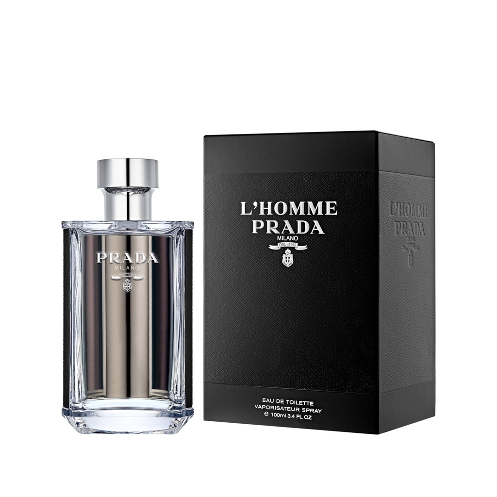 ORIGINAL Prada L'homme 100ml EDT | Shopee Malaysia