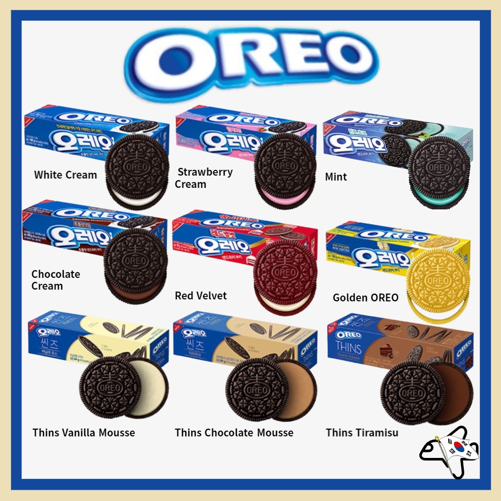 Korean OREO /Wafer Stick Choco /Oreo White Cream/Chocolate Cream