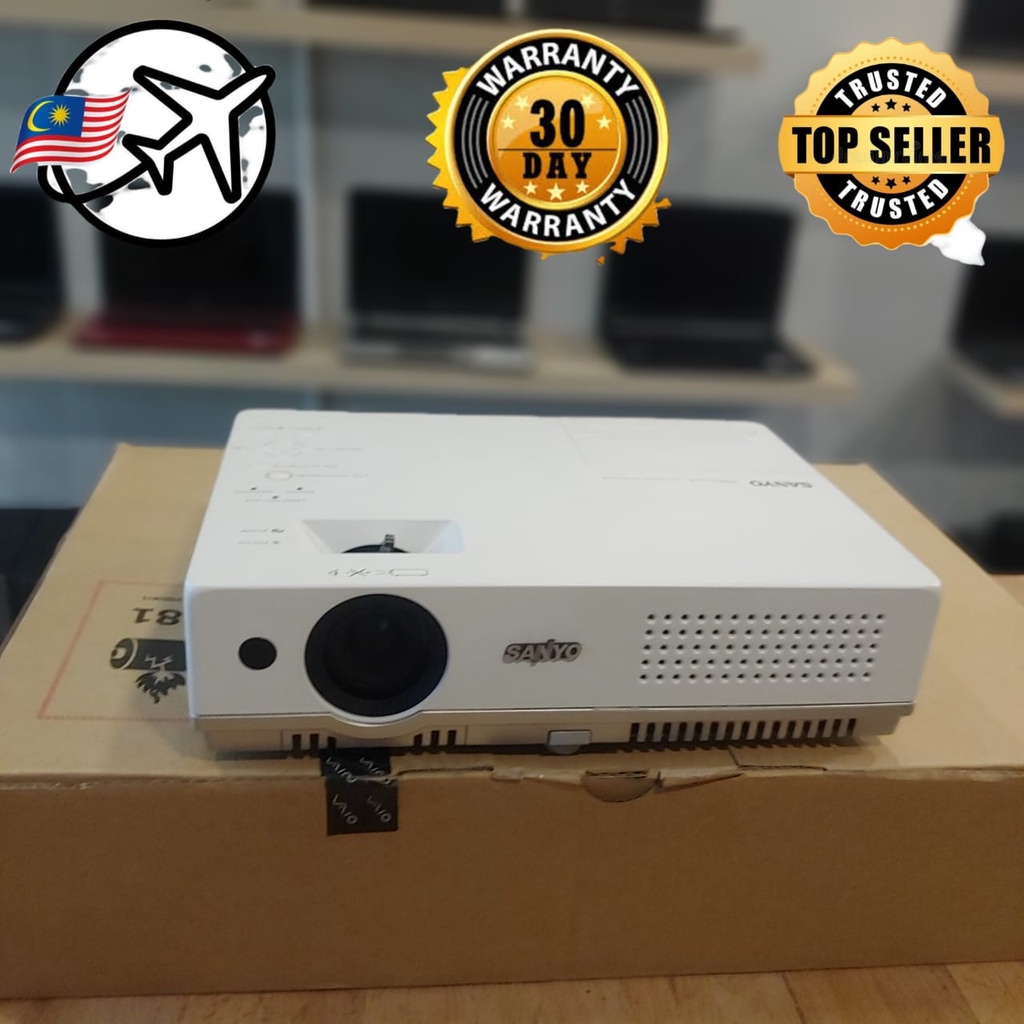 SANYO PLCXW60 PROJECTOR 100 ORIGINAL USED Shopee Malaysia