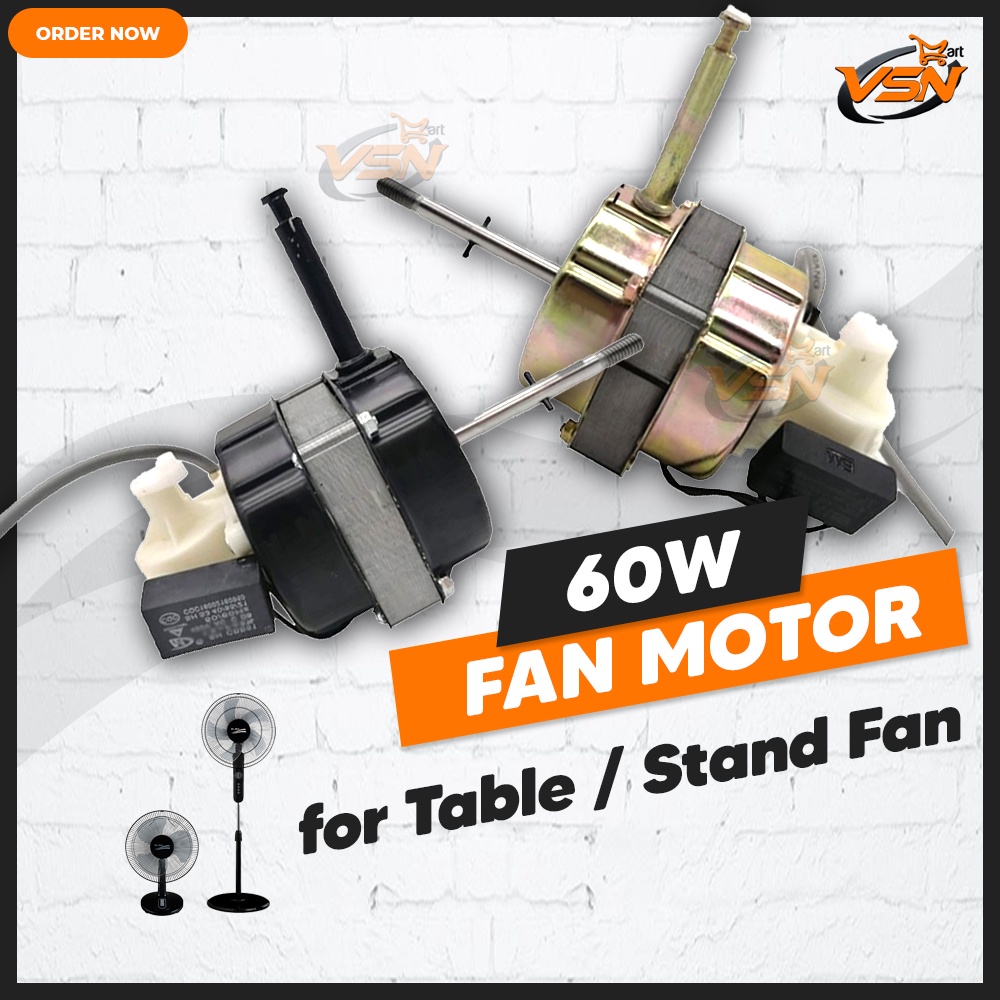60W 16" TABLE UNIVERSAL FAN MOTOR / STAND FAN MOTOR ELBA FAN MOTOR 16