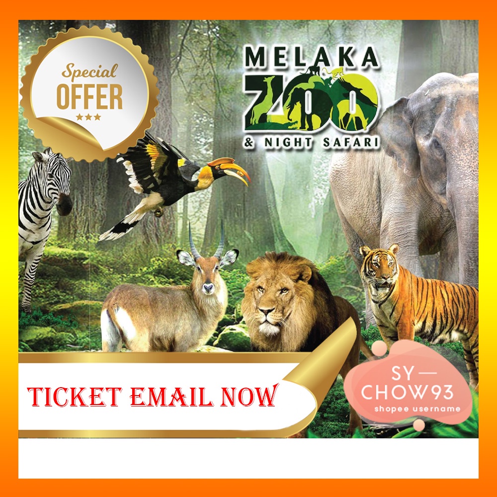 night safari melaka ticket price