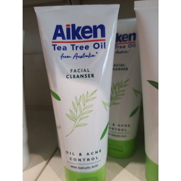 AIKEN Tea Tree Oil FACIAL CLEANSER 100G Shopee Malaysia