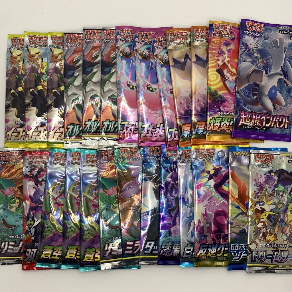 Pokemon Japanese Booster Packs TCG (Original 100% Japan Import) READY STOCK