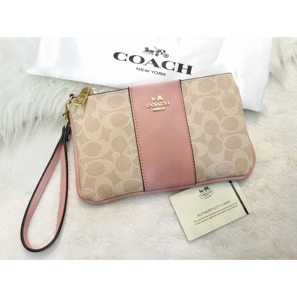 coach wrist wallet