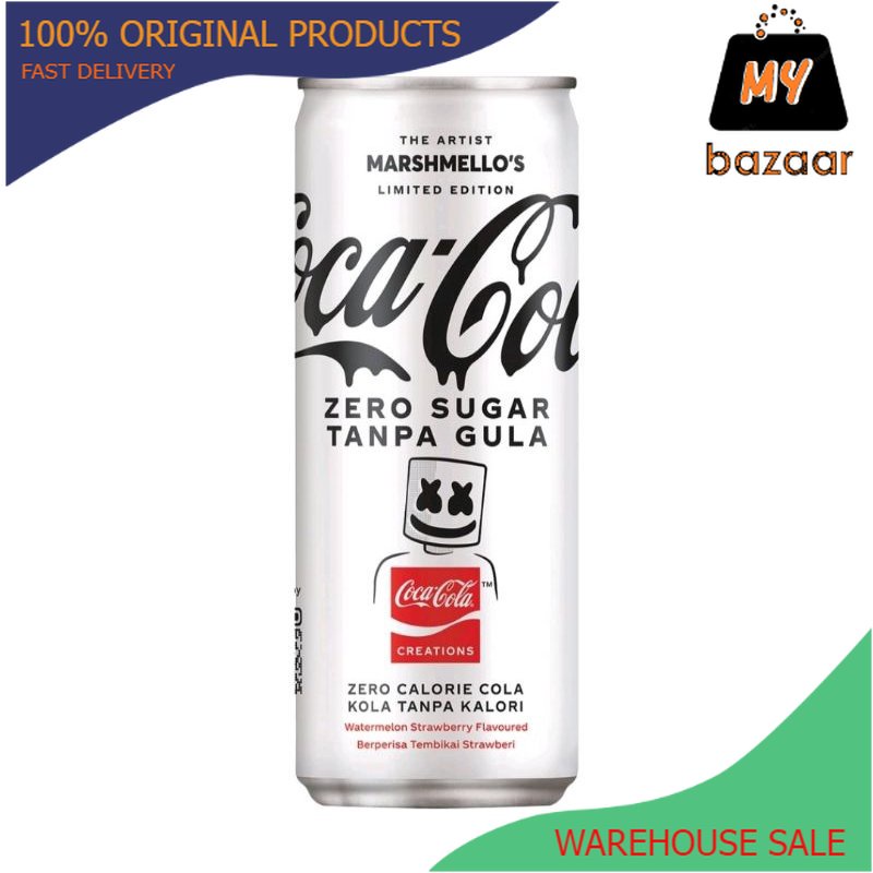 [MY BAZAAR WAREHOUSE SALE] Coca Cola Coke Zero Sugar Marshmallow
