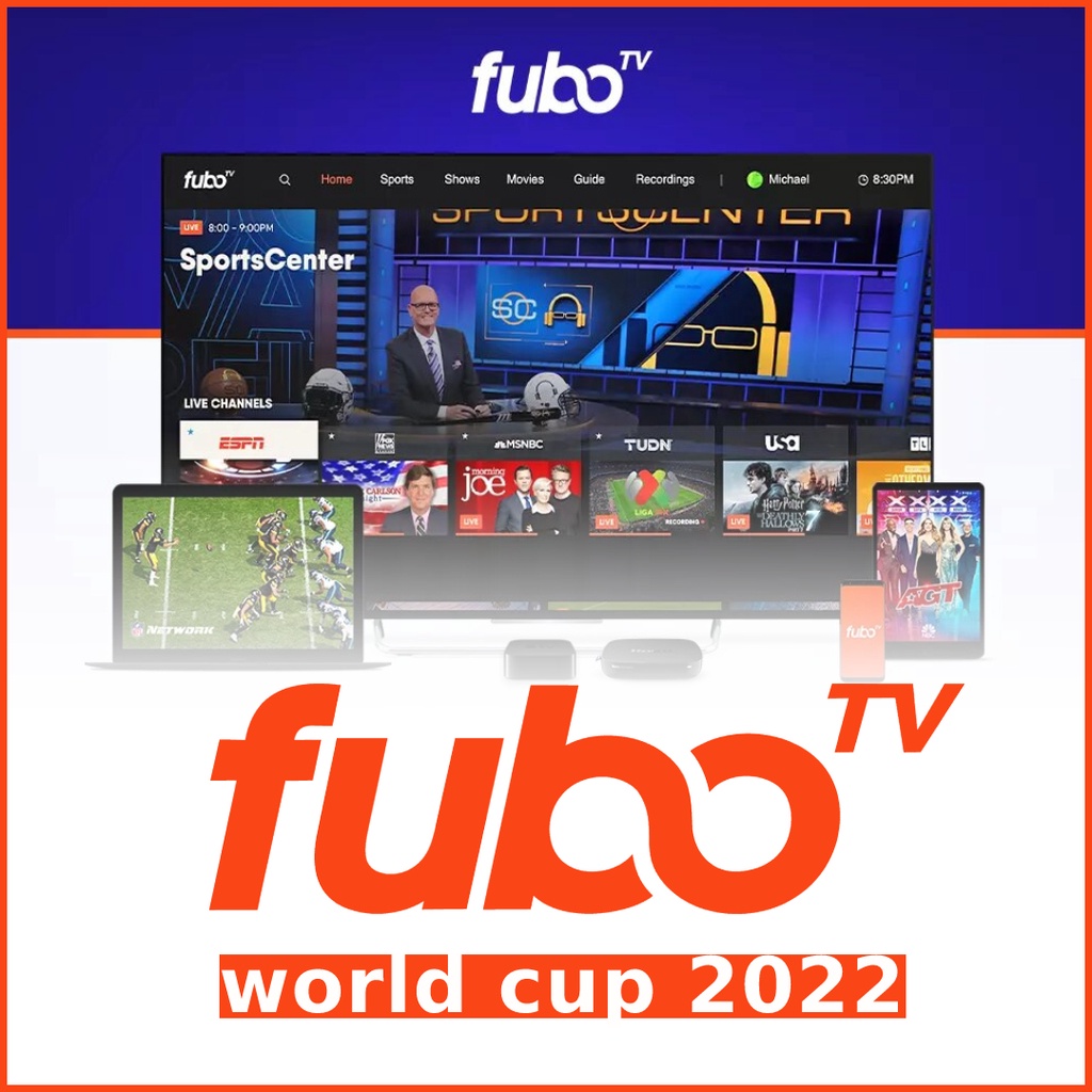 Fubotv Fubo tv Premiume account 4k world cup 2022 ( watch world cup