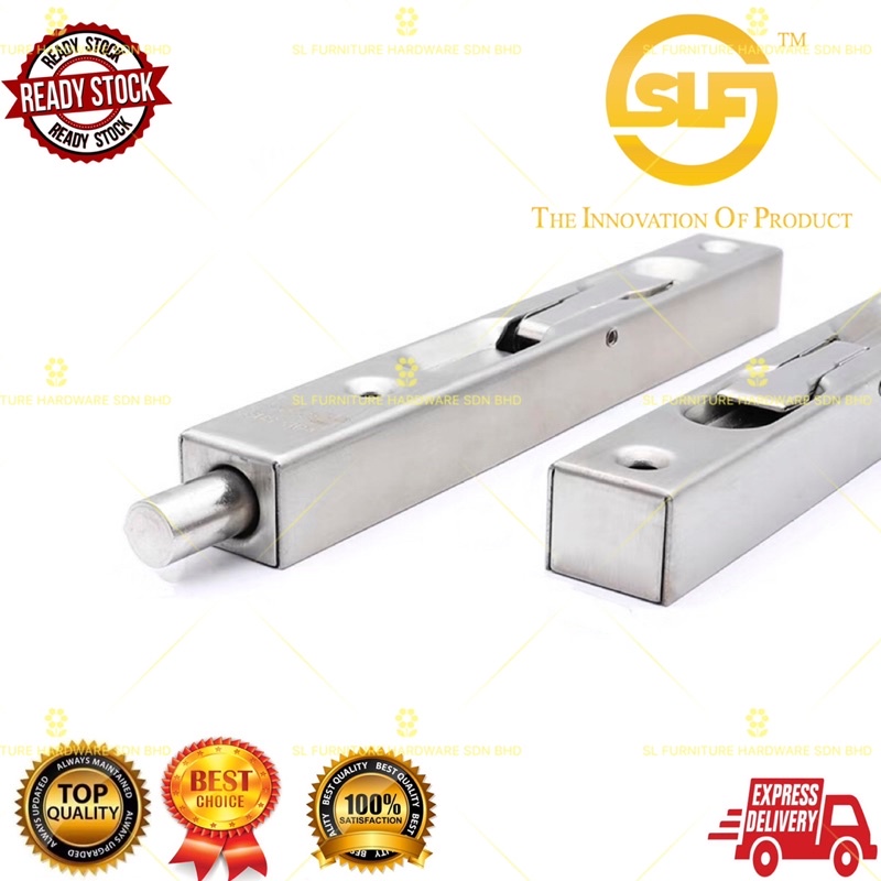 SLF Flush bolt High Quality Stainless Steel 304 Box Type Flush Bolt