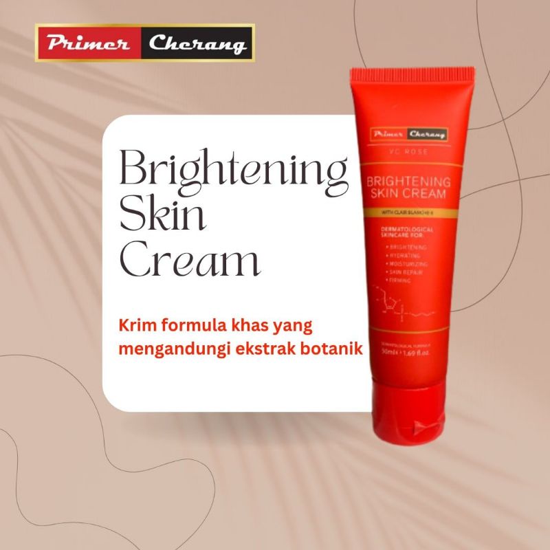 Brightening Skin Cream Primer Cherang/Fast Delivery Shopee Malaysia