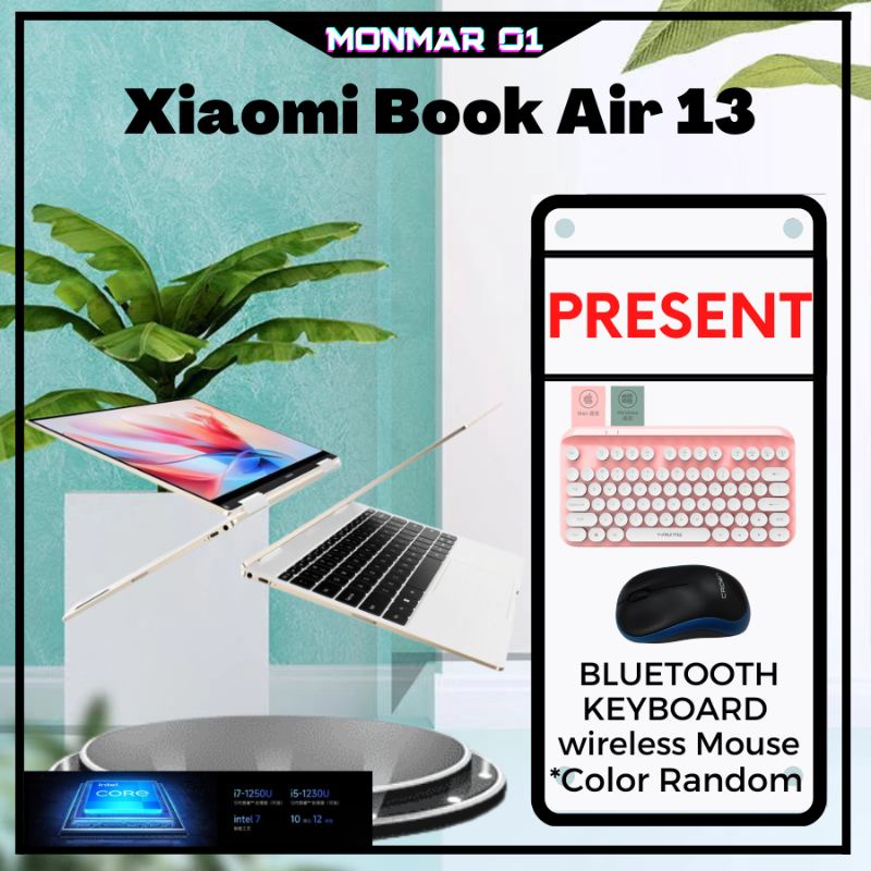 Xiaomi Book Air 13 2.8K OLED Touch Screen Foldable Laptop Xiaomi Laptop ...