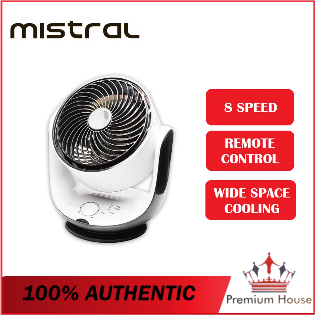 Mistral KHIND Silent DC Motor Air Circulator Fan / Table Fan / Oscillation Fan MTF-D5070 / MTFD5070 MAIRA