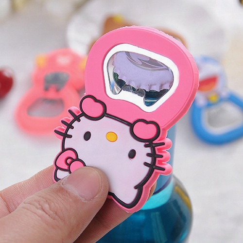 Bottle Opener Creative Cartoon Multifunction Silicone Drink Bottle Opener Kitchen Tools