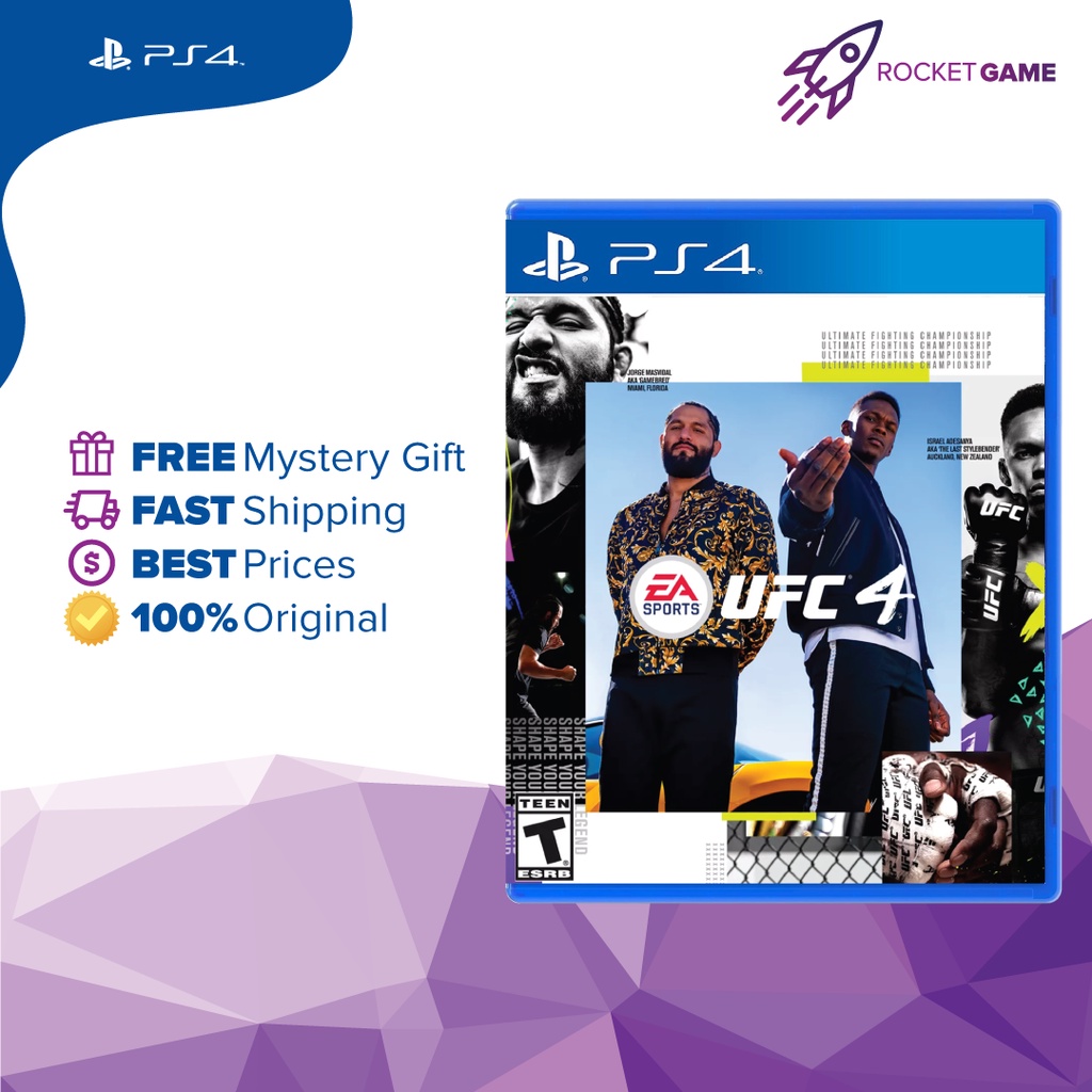 (PS4) UFC 4 (ENG) *Original Brand New & Sealed* Shopee Malaysia