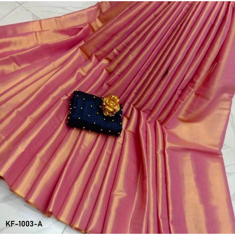 Uppada Cotton Tissue Saree/Saree Tisu Kapas Uppada