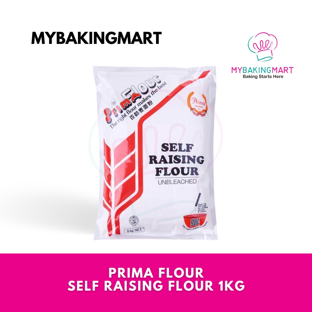 Mybakingmart PRIMA FLOUR SelfRaising Flour ( Tepung Halal Naik