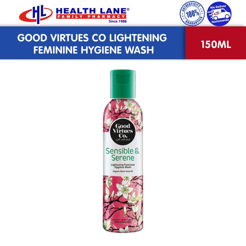 GOOD VIRTUES CO LIGHTENING FEMININE HYGIENE WASH (150ML) Shopee Malaysia
