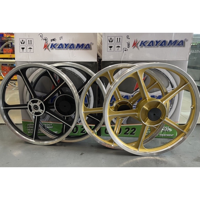 KAYAMA WAVE125 WAVE 125 5L GTO SPORT RIM SET 140/16017INCH(INCLUDE