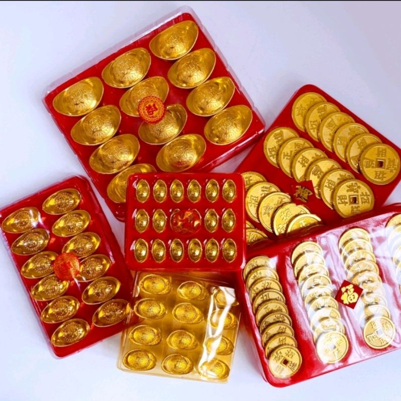 2026新年装饰/金元宝 CNY Decoration/礼篮装饰/ 金元宝/农历/新年饰品