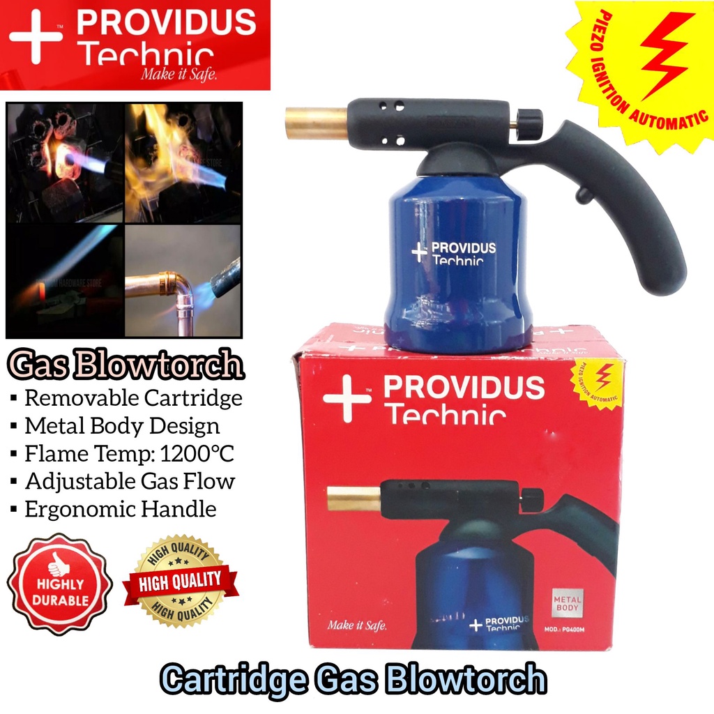 Providus Technic Catridge Gas Blowtorch Gas Torch For Kitchen, Cooking , Camping , Pipe Construction ,Outdoor Activity