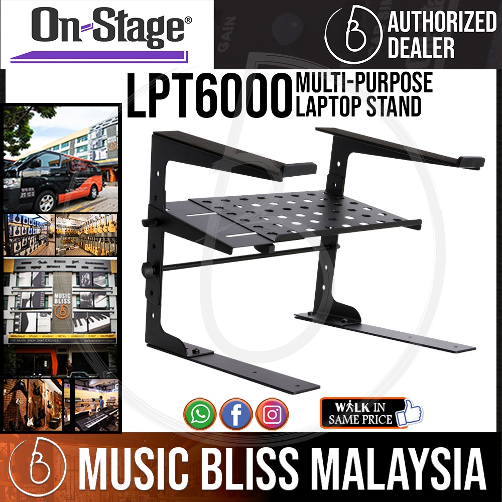 On-Stage LPT6000 Multi-Purpose Laptop Stand (OSS LPT6000)