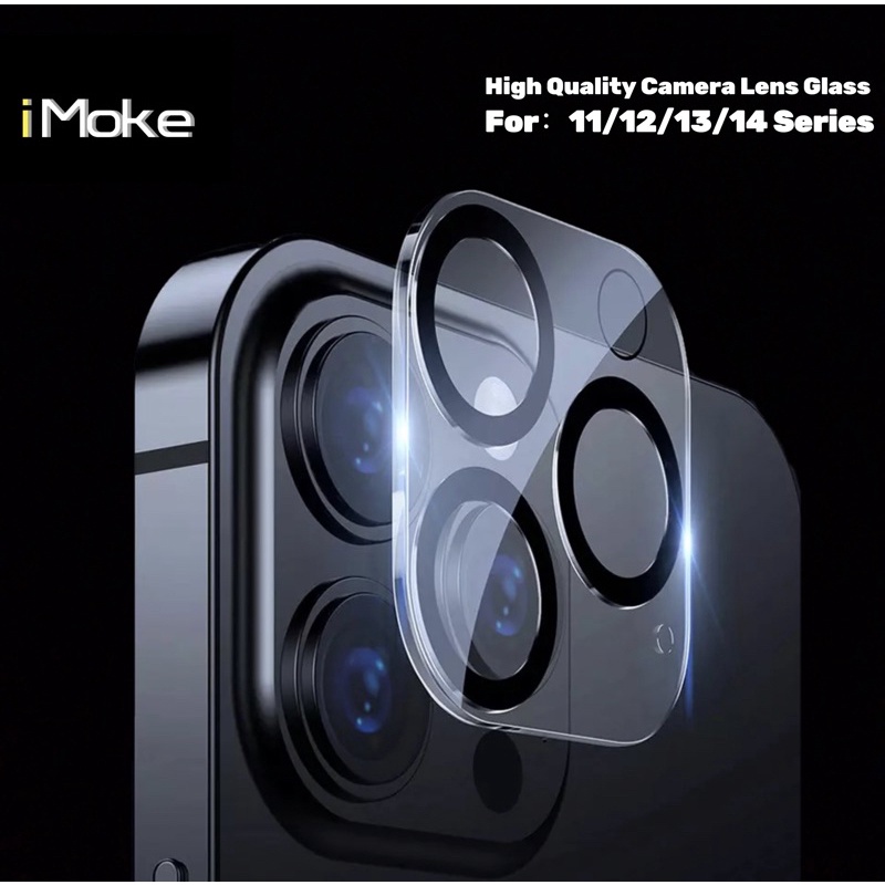 iMoke Camera Lens for iPhone 16 Pro Max/16 Plus/15 Pro Max/15 Plus/14 Pro Max/14 Plus/13 Pro Max/12 Pro Max/11 Pro Max