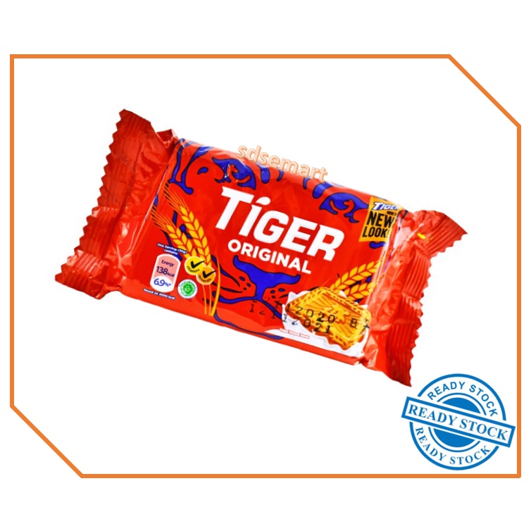 Biskut Tiger Biscuits Original Flavour Biskuat 60g Twin Pack Shopee