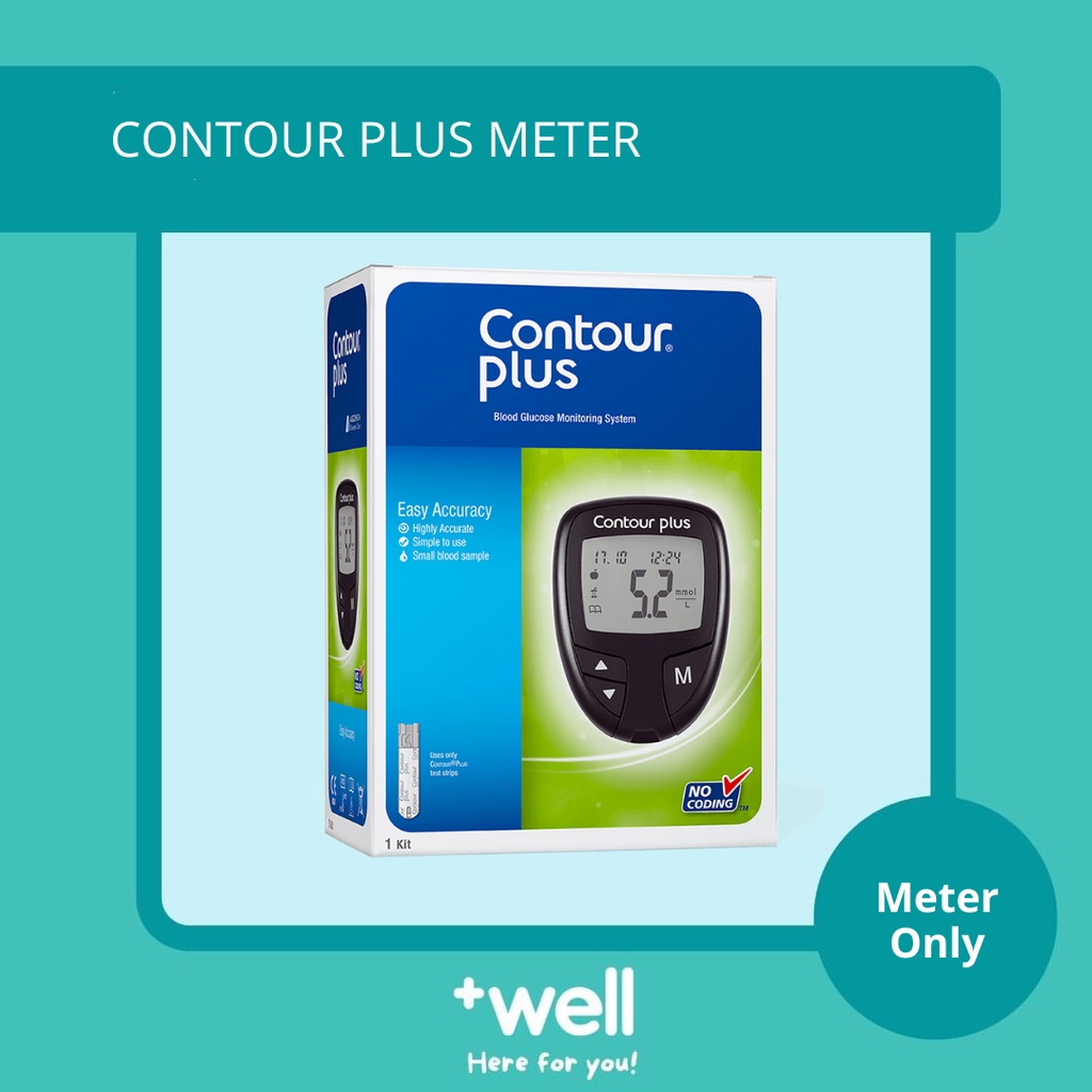 Contour Plus Blood Glucose Meter (Without strip) Shopee Malaysia