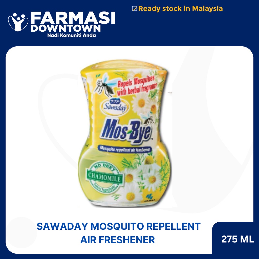 FARMASI DOWNTOWN SAWADAY MOSBYE CHAMOMILE MOSQUITO REPELLENT AIR FRESHENER 275ML Shopee Malaysia