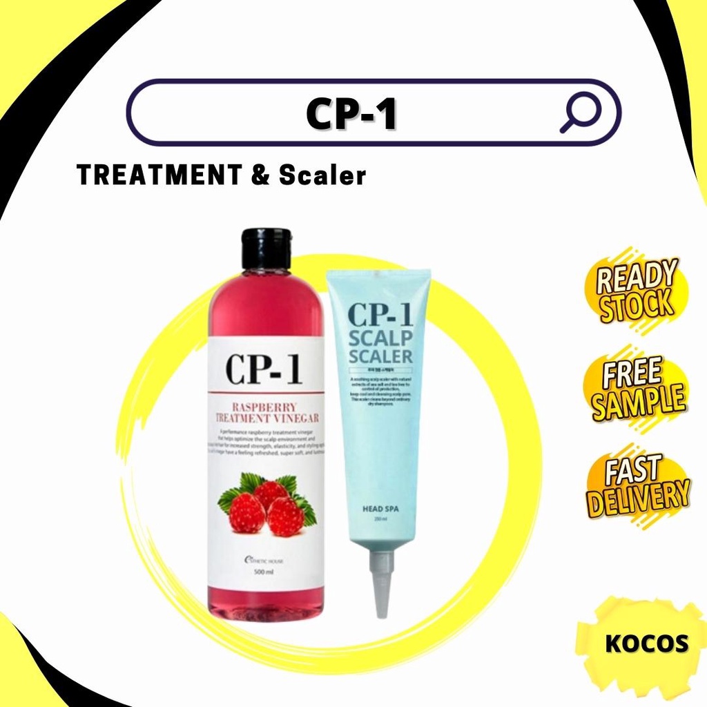 [CP1] Rasberry Treatment Vinegar 500ml / Head Spa Scalp Scaler 250ml