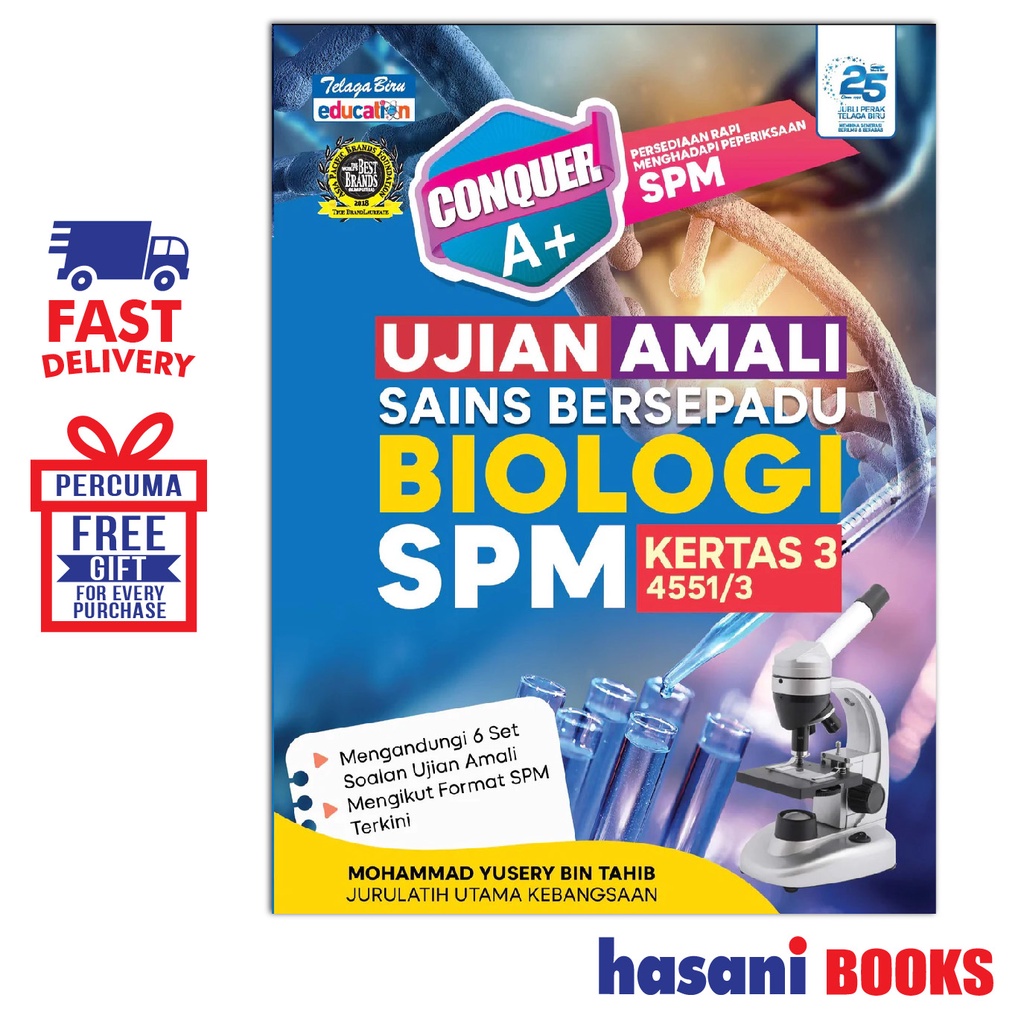 Hasani Telaga Biru Conquer A+ Ujian Amali Sains Bersepadu Biologi SPM ...