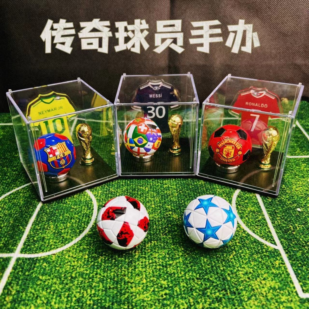 ❤️World cup soccer souvenirs around messi cristiano ronaldo in the maldiv Football Merchandise C Figure Ornaments Boys Birthday Gifts122711